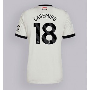 Manchester United Casemiro #18 Alternativní Dres 2024-25 Krátký Rukáv